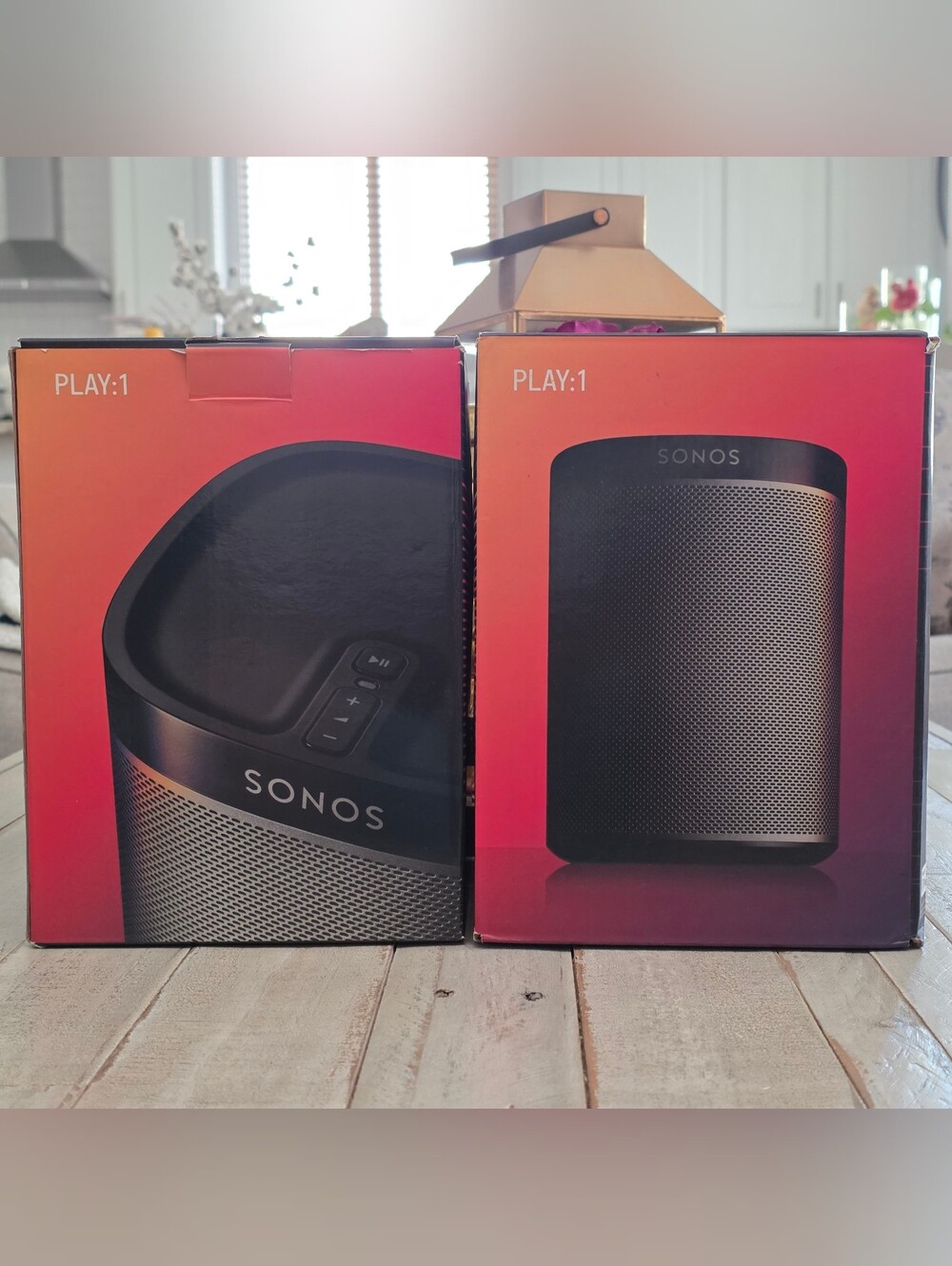 Sonos Play:1 Pair of WiFi Speakers - Excellent Condition With Original Boxes